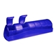 a translucent blue jumbo 7- day med minder