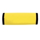 aerial view a neon yellow grip - it luggage identifier, image 1 of 2