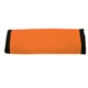 aerial view a neon orange grip - it luggage identifier, image 1 of 2