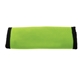 aerial view a neon green grip - it luggage identifier, image 1 of 2