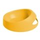 aerial view a yellow 10 oz scoop - it bowl pet food scoop, image 1 of 2