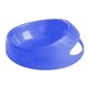 aerial view a translucent blue 10 oz scoop - it bowl pet food scoop, image 1 of 2