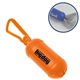 aerial view a orange caribiner 2 bag dispenser, image 1 of 2