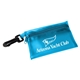 aerial view a translucent blue sunscape first aid kit, image 1 of 5