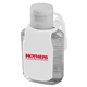 aerial view a white 2 oz protect(tm) hand sanitizer w / caddy, image 1 of 2