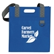 aerial view a royal versatile dual - carry trade show tote, image 1 of 6