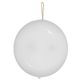 a white 16 latex punch balloon