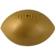 a gold 7 mini vinyl football
