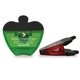 a group of apple shaped magnetic clip