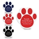a group of plastic paw magnetic clip