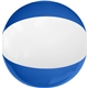 aerial view a blue & white 16 two - toned beach ball, image 1 of 2