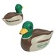 aerial view a green/brown mallard duck - stress reliever, image 1 of 2