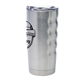 aerial view a silver perfect temp 20 oz grip stainless vacuum tumbler, image 1 of 2