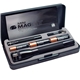 a black maglite premium flashlight gift set