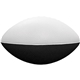 a black & white 7 2- toned foam football