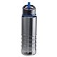 aerial view a blue perseo 25 oz tritan(tm) water bottle, image 1 of 3