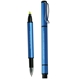 a blue pen / highlighter combo