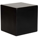 aerial view a black cube stress reliever, image 1 of 3