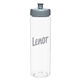 aerial view a pearl silver elgin 25 oz bpa - free pet sports water bottle, image 1 of 3