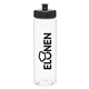 Pearl Black aerial view a pearl black elgin 25 oz bpa - free pet sports water bottle - pearl black, image 1 of 3