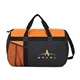 aerial view a tangerine orange sequel sport bag, image 1 of 4
