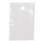 aerial view a clear plastic door knob bag -9 1/2 x 14, image 1 of 2
