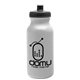 aerial view a granite bottle & black lid 20 oz the omni color bike bottle with push pull lid, image 1 of 2