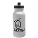 aerial view a granite bottle & black lid 20 oz the omni color bike bottle with push pull lid, image 1 of 2