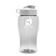 a clear bottle & white lid poly - pure jr. - 18 oz transparent bottle with flip lid