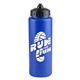 a royal blue bottle & black lid 32 oz the sports quart - v