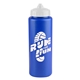 a royal blue bottle & white lid 32 oz the sports quart - v
