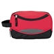 aerial view a red aero modern toiletry bag, image 1 of 4