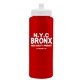 a red bottle & white lid the athlete - 32 oz sports premium bottle