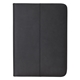 aerial view a black thompson leather letter size padfolio, image 1 of 3