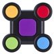 aerial view a black total recall memory game, image 1 of 4