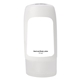 aerial view a clear with white 1 oz moisturizing body lotion, image 1 of 3