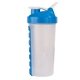 aerial view a blue medicine reminder drink cup, image 1 of 3