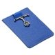 aerial view a blue anchor phone wallet + stand, image 1 of 2