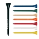 a group of 2 3/4 tall golf tee