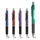 a group of quasar translucent pen with black grip
