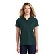 aerial view a dark green sport - tek(r) womens dri - mesh(r) pro polo - colors, image 1 of 6