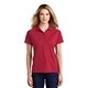 aerial view a engine red sport - tek(r) womens dri - mesh(r) pro polo - colors, image 1 of 6