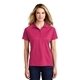 aerial view a pink raspberry sport - tek(r) womens dri - mesh(r) pro polo - colors, image 1 of 6