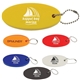 a group of promotional custom sure - float key chain