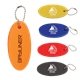 a group of promotional custom sure - float key chain