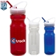 a group of 24 oz polyclear fruit fusion water bottle