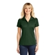 aerial view a forest green sport - tek(r) womens micropique sport - wick(r) polo - colors, image 1 of 6