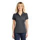 aerial view a iron grey sport - tek(r) womens micropique sport - wick(r) polo - colors, image 1 of 6