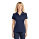 aerial view a true navy sport - tek(r) womens micropique sport - wick(r) polo - colors, image 1 of 6