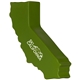 aerial view a green california stress reliever, image 1 of 4